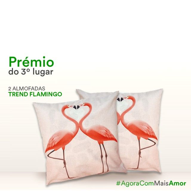 Almofada Trend Flamingo