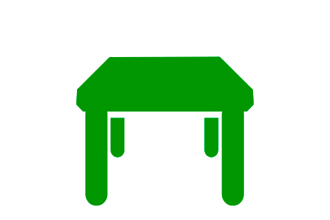 Utilize para mesas de jantar