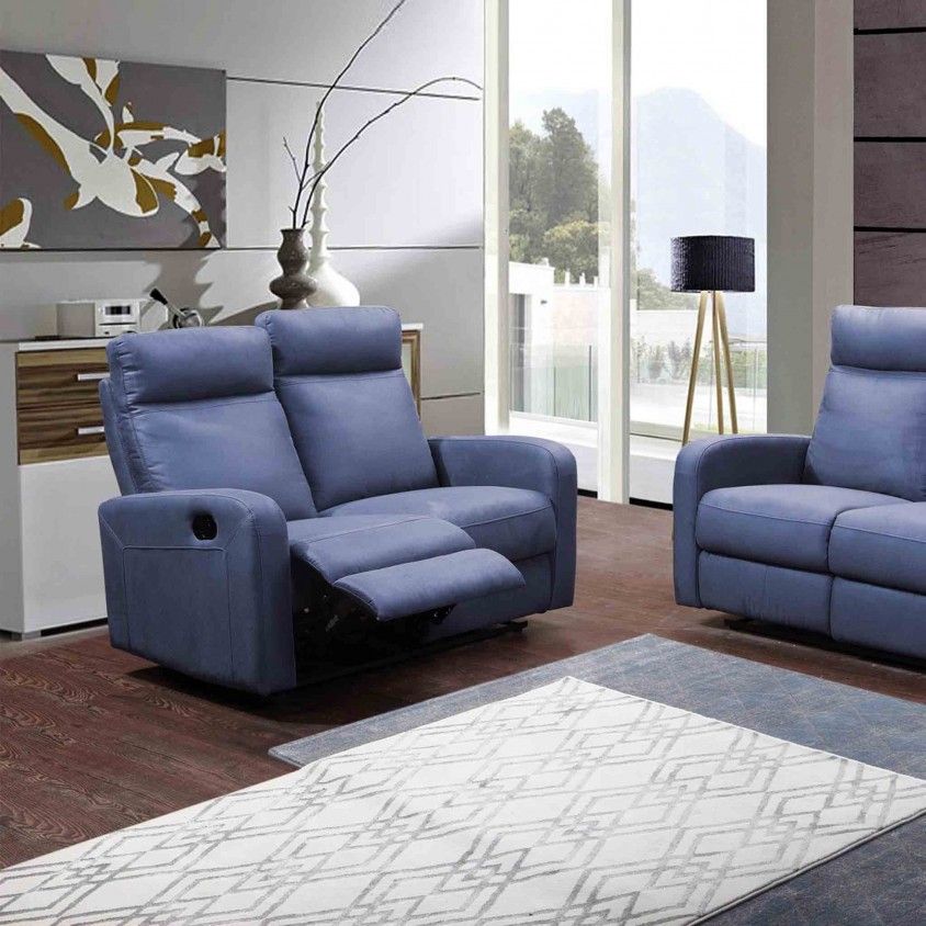 Sofá 2 Lugares Memphis Microfibra Sofá 2 Lugares Memphis Microfibra