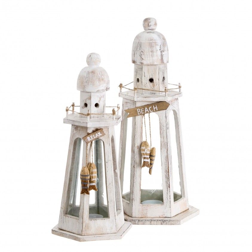 Porta-Velas Farol Madeira Porta-Velas Farol Madeira