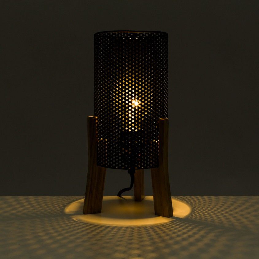 Candeeiro de Mesa Tripé Etnic Candeeiro de Mesa Tripé Etnic