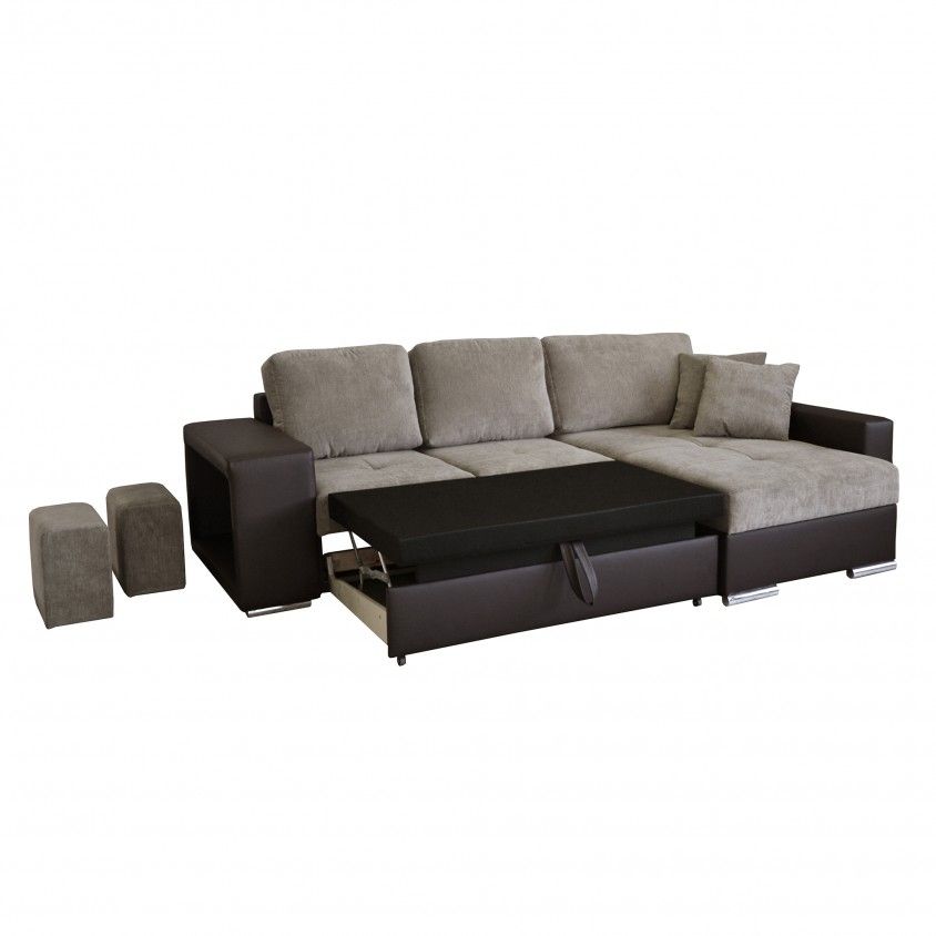 Chaise Longue com Cama Charlotte PU/Tecido Chaise Longue com Cama Charlotte PU/Tecido