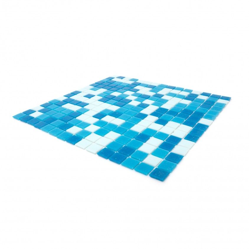 Pastilha Vidro Azul Escuro/Claro 32.7x32.7 Pastilha Vidro Azul Escuro/Claro 32.7x32.7