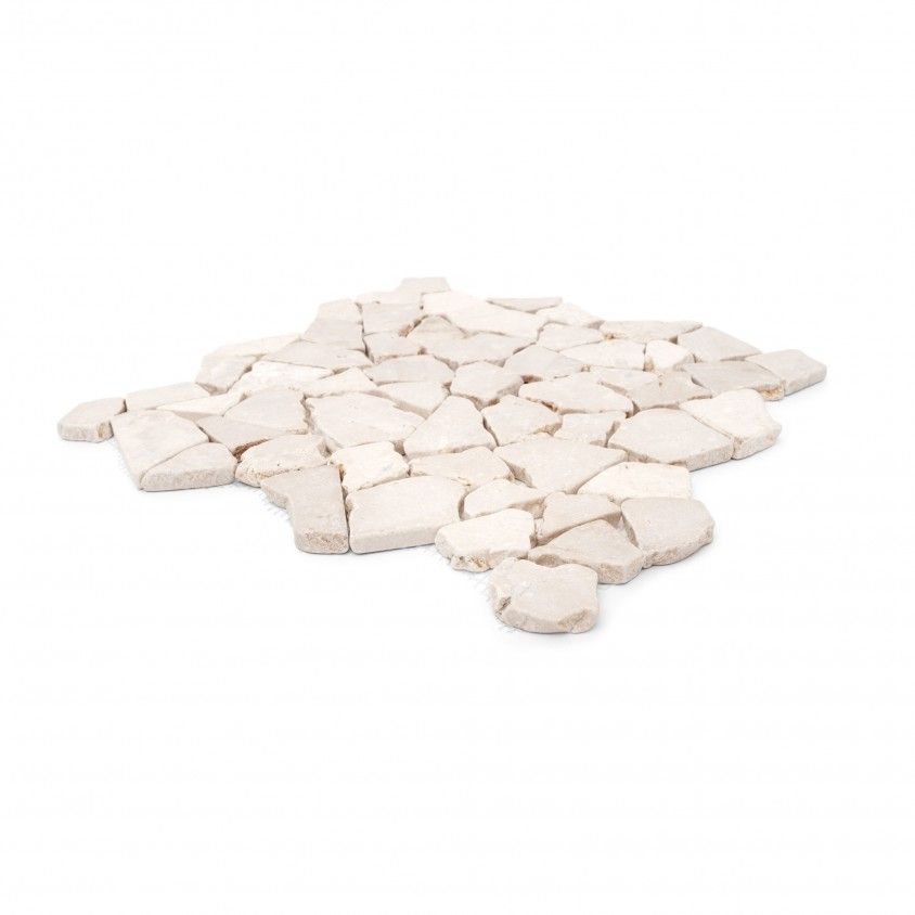 Mosaico Mármore Irregular Branco 30x30 Mosaico Mármore Irregular Branco 30x30