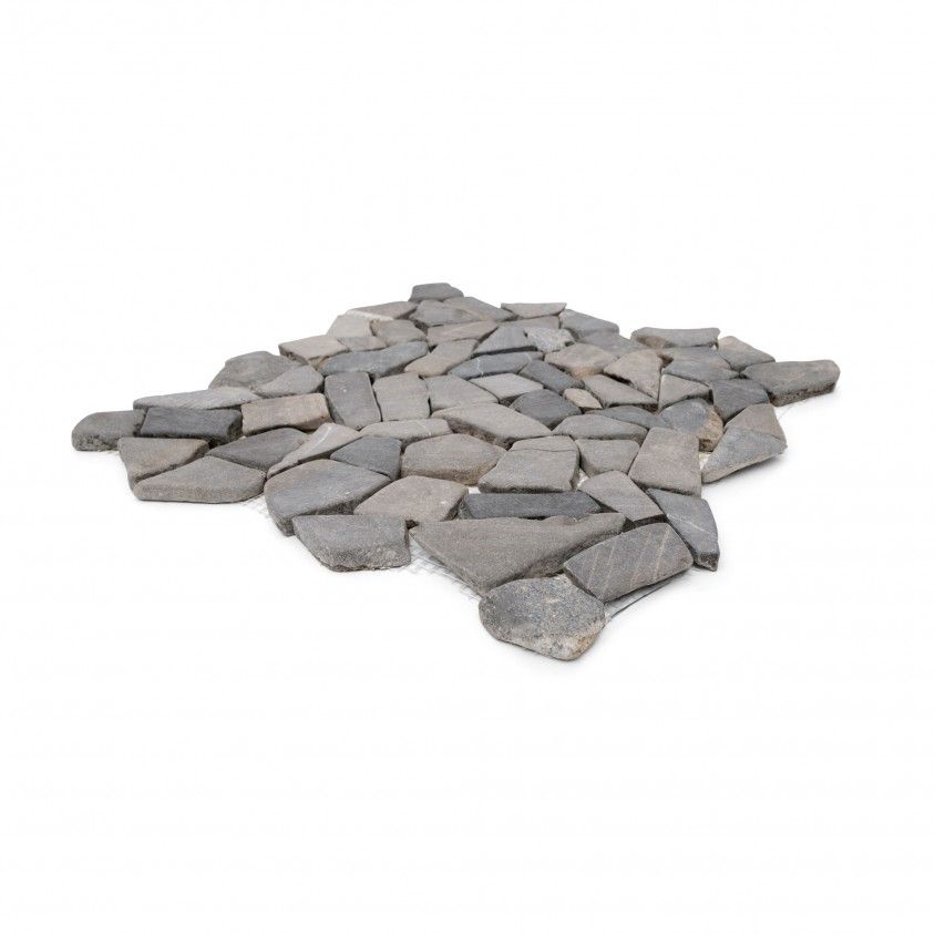 Mosaico Mármore Irregular 30x30 Cinza Mosaico Mármore Irregular 30x30 Cinza
