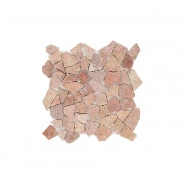 Mosaico Mármore Irregular Rosa 30x30 Mosaico Mármore Irregular Rosa 30x30