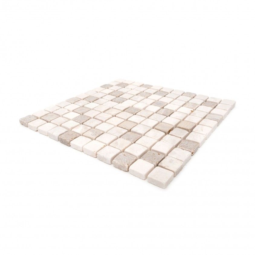 Pastilha Mármore Branco/Rosa 30x30 Pastilha Mármore Branco/Rosa 30x30