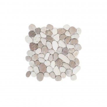 Mosaico Mármore Seixo Creme 30x30 Mosaico Mármore Seixo Creme 30x30