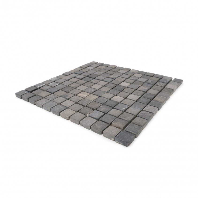 Pastilha Mármore Cinza Escuro/Claro 30x30 Pastilha Mármore Cinza Escuro/Claro 30x30