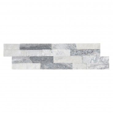 Quartzito Branco/Cinza 15x55 Quartzito Branco/Cinza 15x55