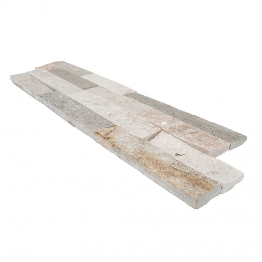 Quartzito Branco/Cinza/Rosa 15x55 Quartzito Branco/Cinza/Rosa 15x55