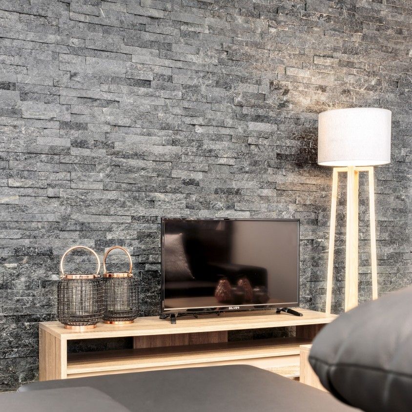Quartzito Preto 15x55 Quartzito Preto 15x55