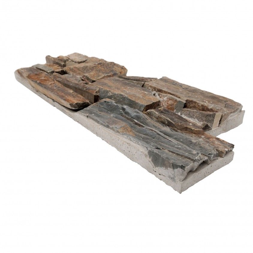 Pedra Natural Rustico Multicolor 20x55 Pedra Natural Rustico Multicolor 20x55