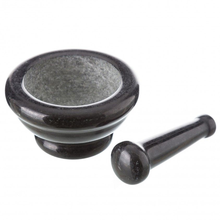Almofariz com Maço Granito Almofariz com Maço Granito