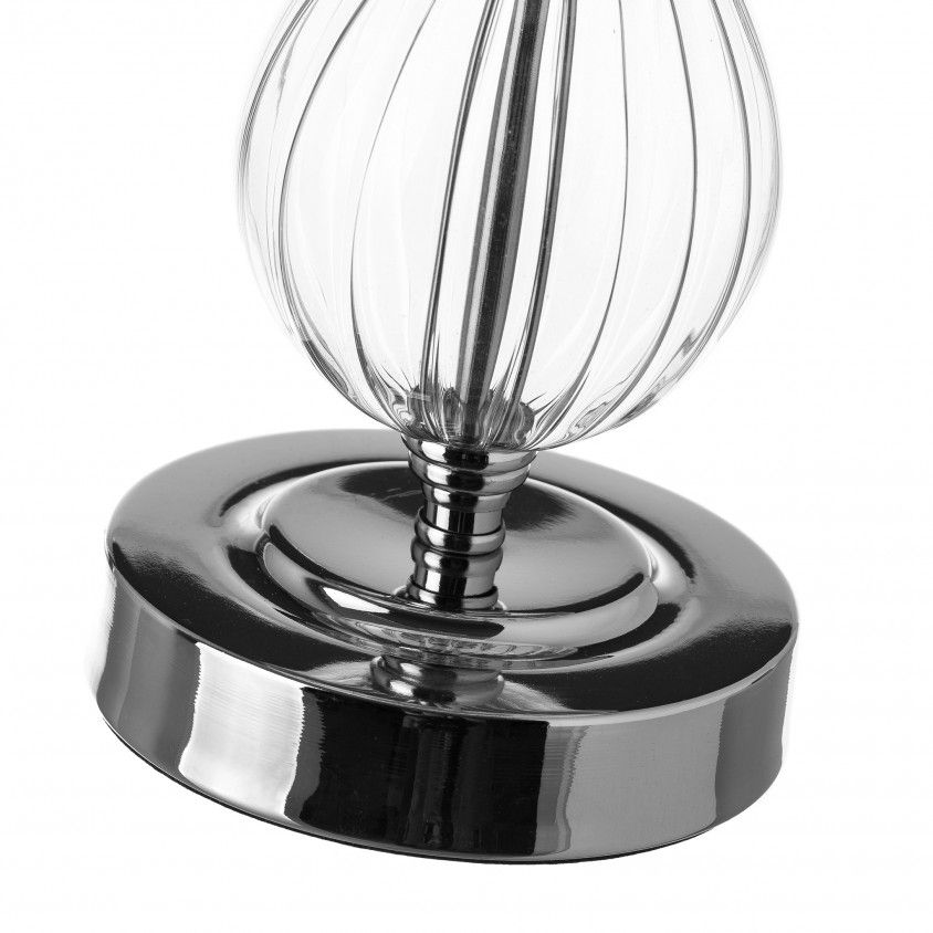 Candeeiro de Mesa Metal/Vidro 1