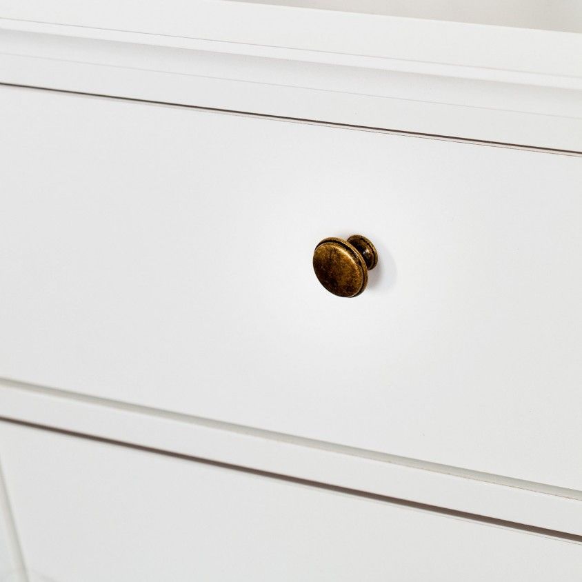 Mesa de Cabeceira Paris Branco