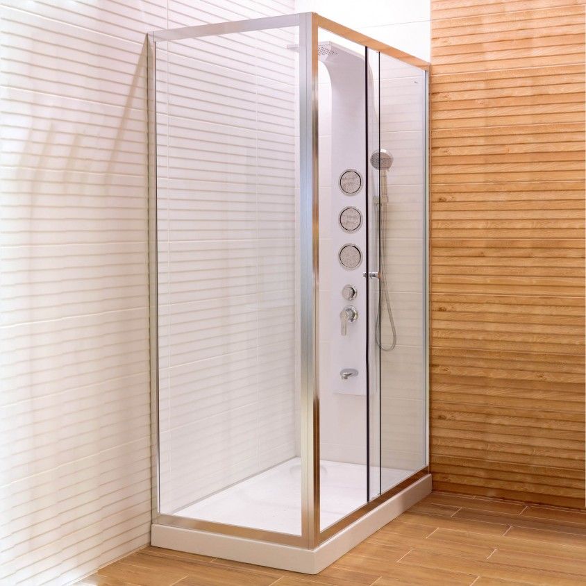 Coluna de Hidromassagem Relax 3 Jatos com Torneira Coluna de Hidromassagem Relax 3 Jatos com Torneira
