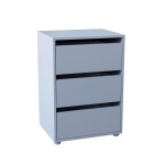 Bloco com 3 Gavetas para Roupeiro Bellevue