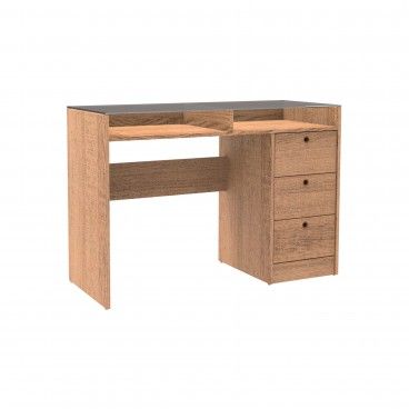 Secret�ria Trend com Tampo de Vidro