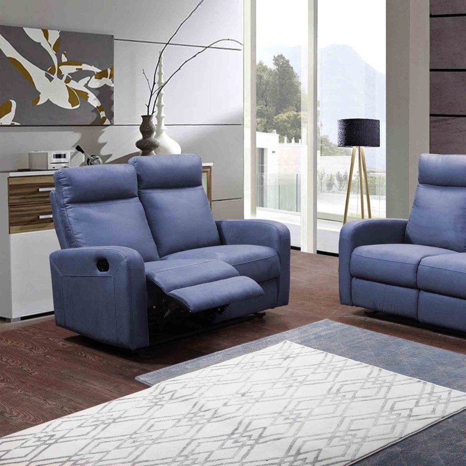 Sofá 2 Lugares Memphis Microfibra