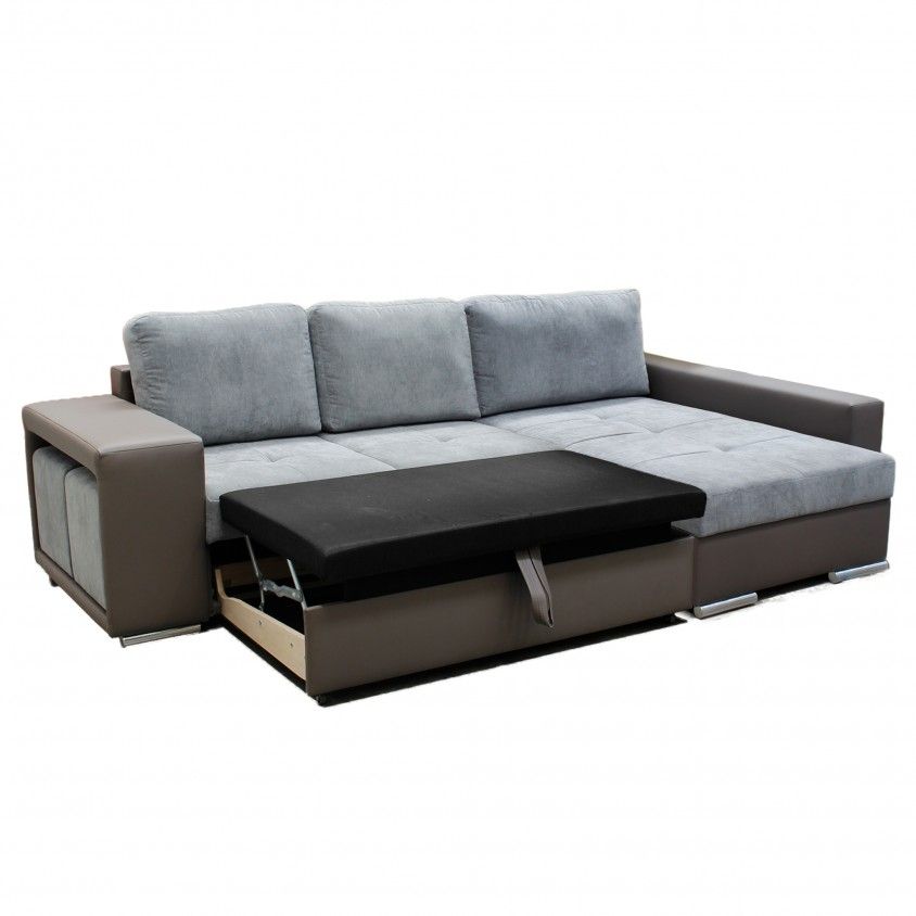 Chaise Longue com Cama Charlotte PU/Tecido Chaise Longue com Cama Charlotte PU/Tecido