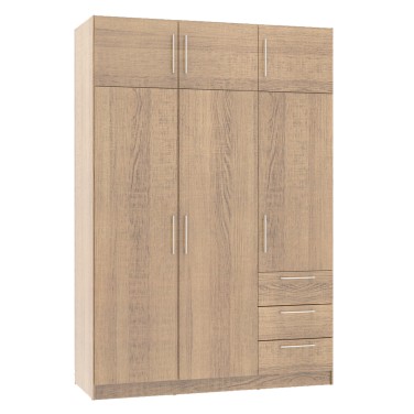 Roupeiro Teckno (6 Portas + 3 Gavetas)