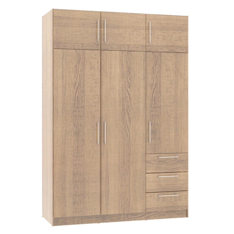 Roupeiro Teckno (6 Portas + 3 Gavetas)