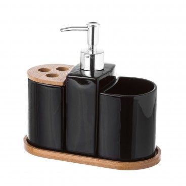 Conjunto de Banho 3 Peças Bambu Conjunto de Banho 3 Peças Bambu