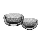 Conjunto 2 Centros de Mesa Metal