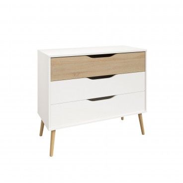 Cómoda Norsk 3 Gavetas Cómoda Norsk 3 Gavetas