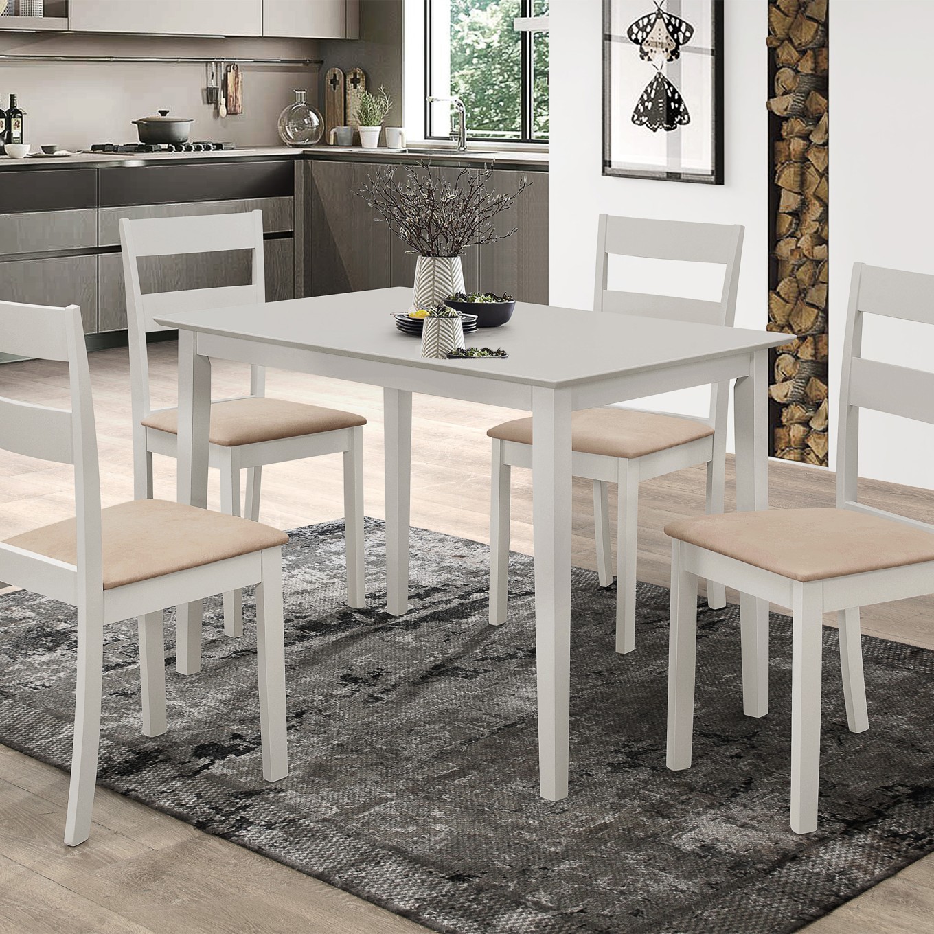 Mesa Dallas com 4 Cadeiras
