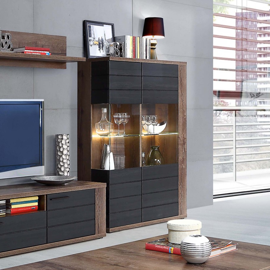 Arm�rio Cristaleira Lacjum 2 Portas