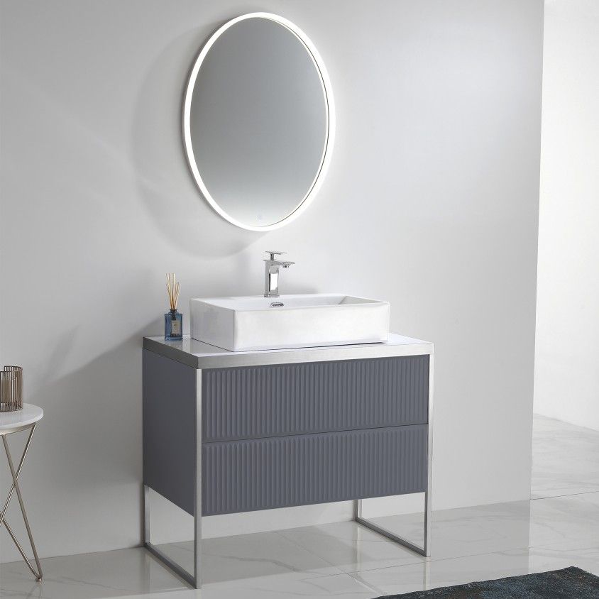 Conjunto Móvel WC com Espelho Perth