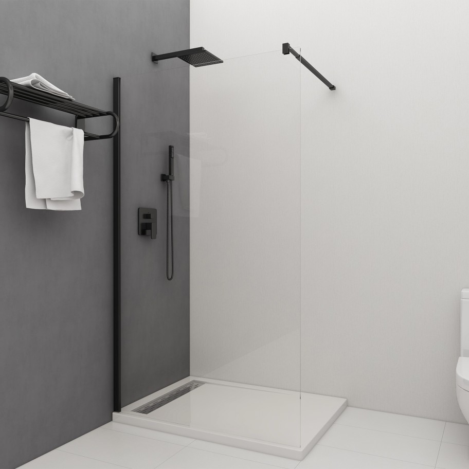 Painel de Duche Fixo Trend Tubo Quadrado