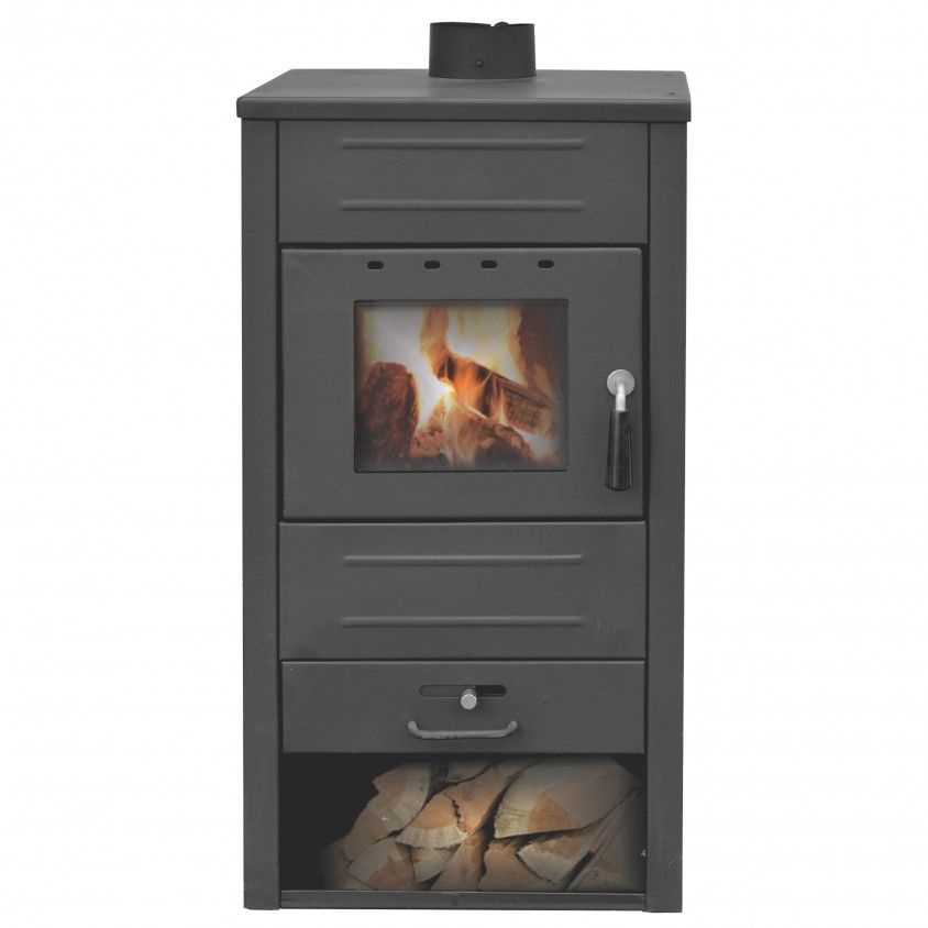 Salamandra Aquecimento Central a Lenha Pico Ruivo 14Kw Salamandra Aquecimento Central a Lenha Pico Ruivo 14Kw