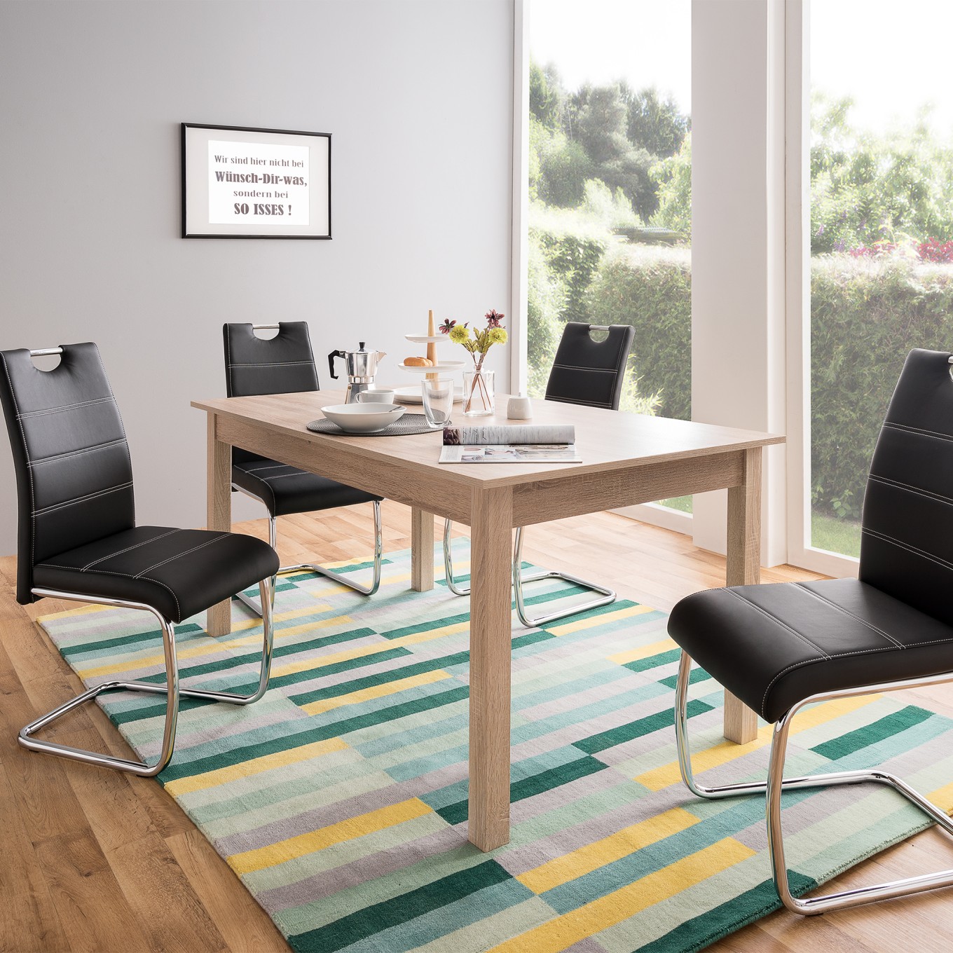 Mesa Retangular Extens�vel Coburg