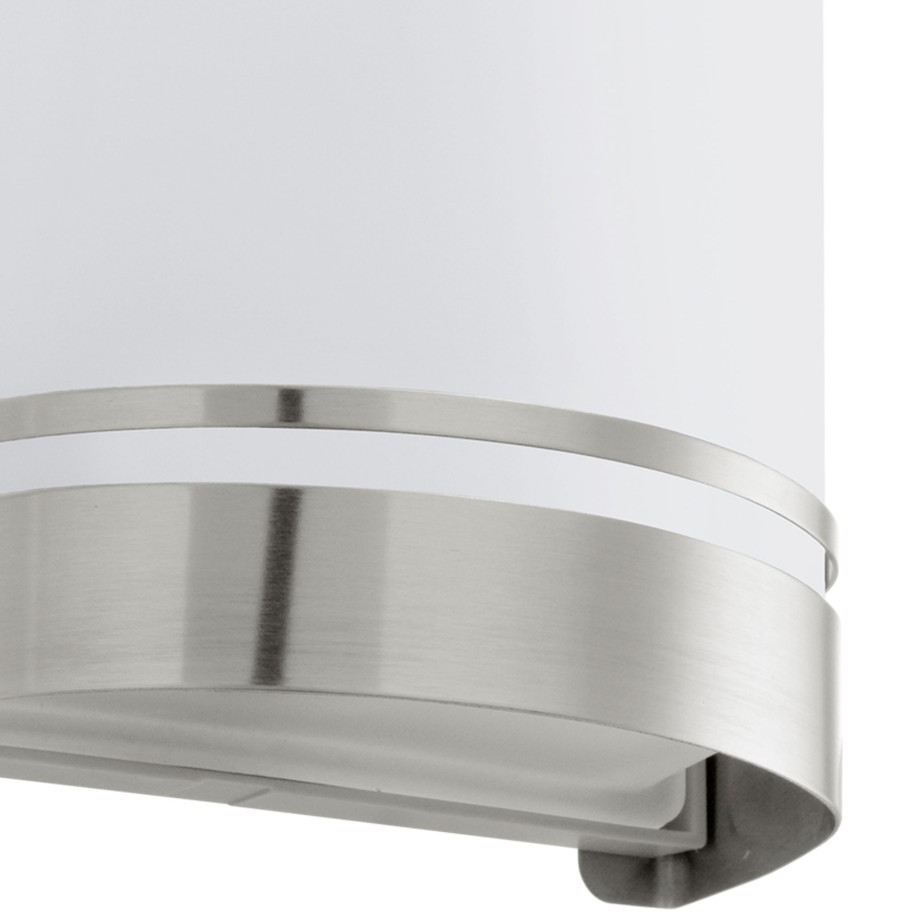 Aplique de Parede Exterior Inox E27 Eglo Cerno