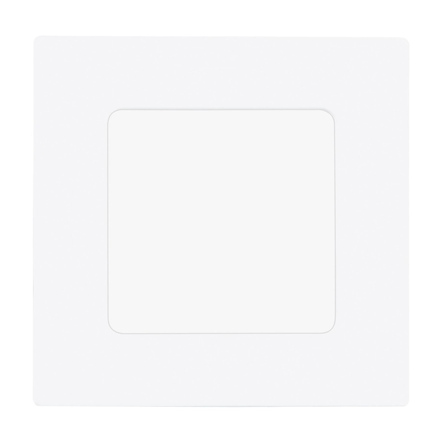 Downlight LED Quadrado de Encastrar Eglo Fueva 1 3000K