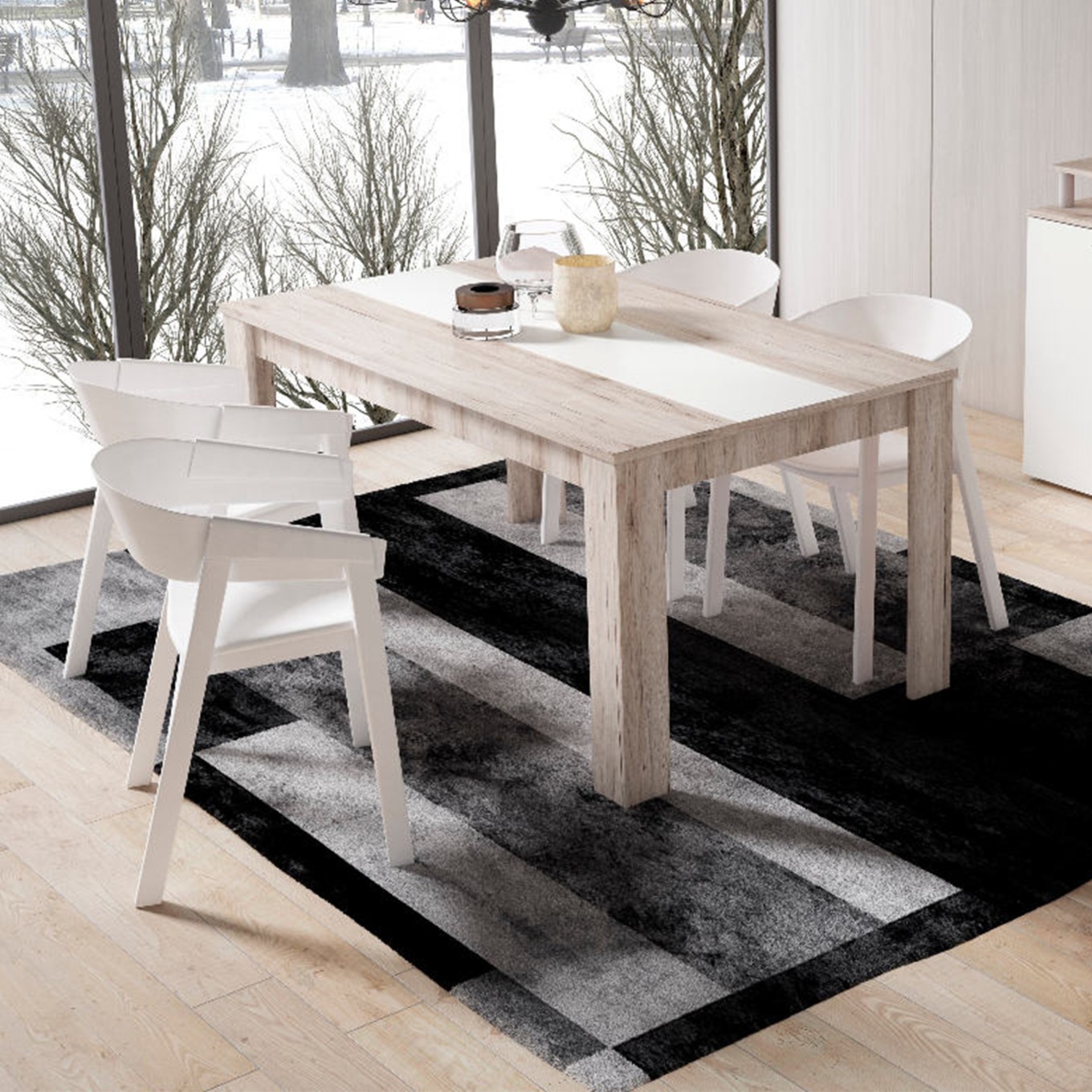 Conjunto Estante + Mesa Gulada
