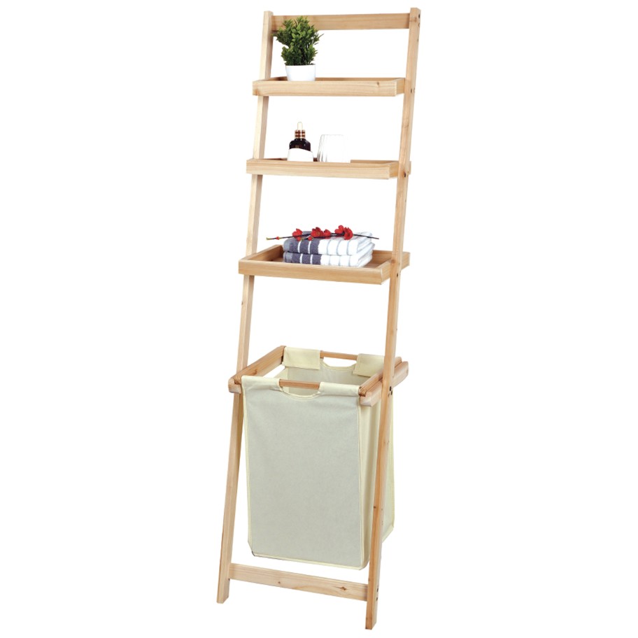Estante WC Basic (3 prateleiras + Cesto)
