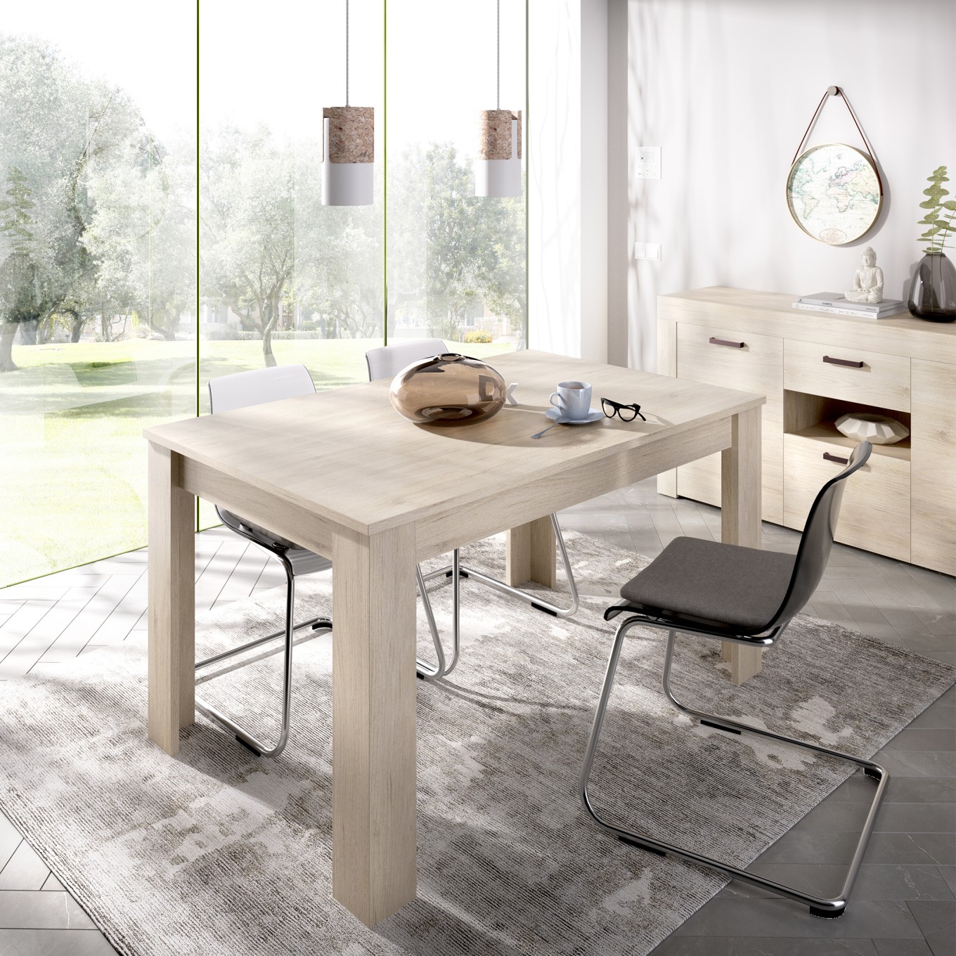 Mesa Extens�vel Dine