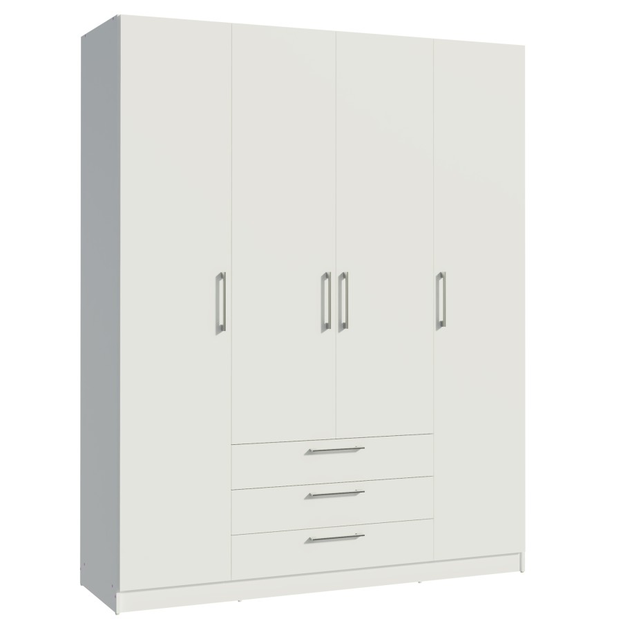 Roupeiro Teckno (4 Portas + 3 Gavetas)