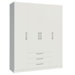 Roupeiro Teckno (4 Portas + 3 Gavetas)