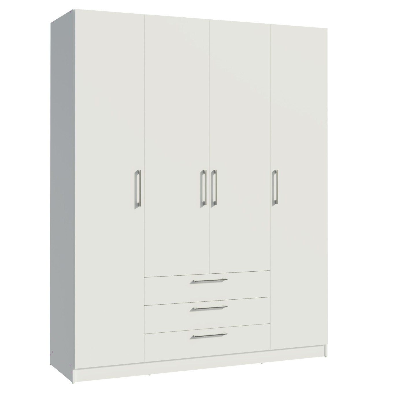 Roupeiro Teckno (4 Portas + 3 Gavetas)