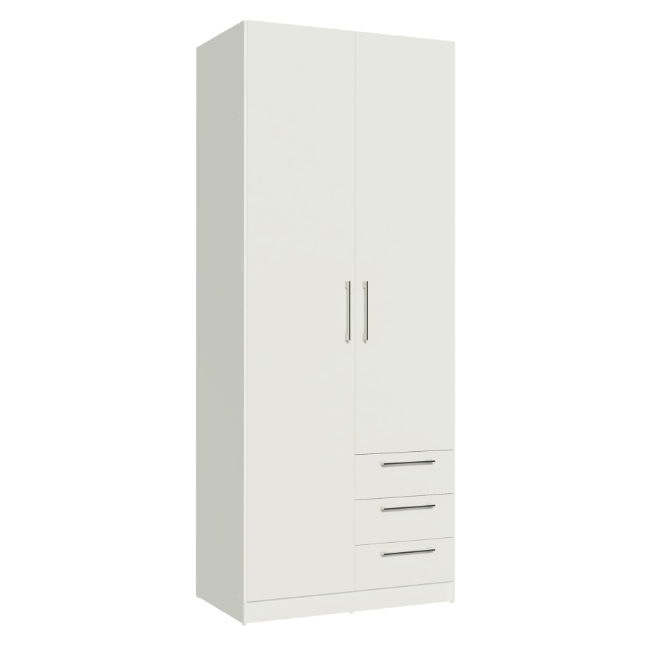 Roupeiro Teckno (2 Portas + 3 Gavetas)