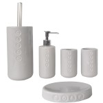 Conjunto WC 5 Pe�as Shiny