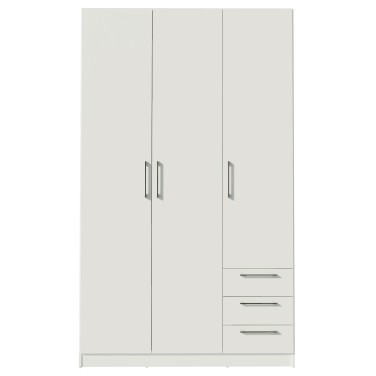 Roupeiro Teckno (3 Portas + 3 Gavetas)