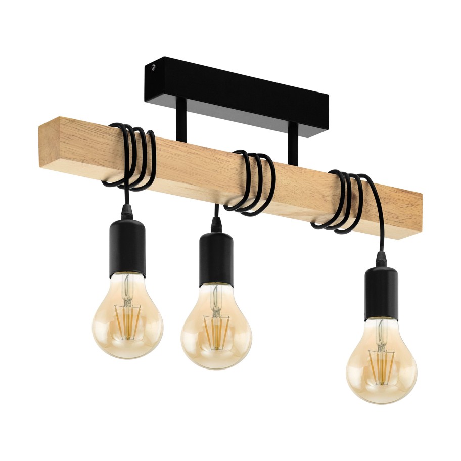 Candeeiro Suspenso de Teto 3xE27 60W Eglo Townshend