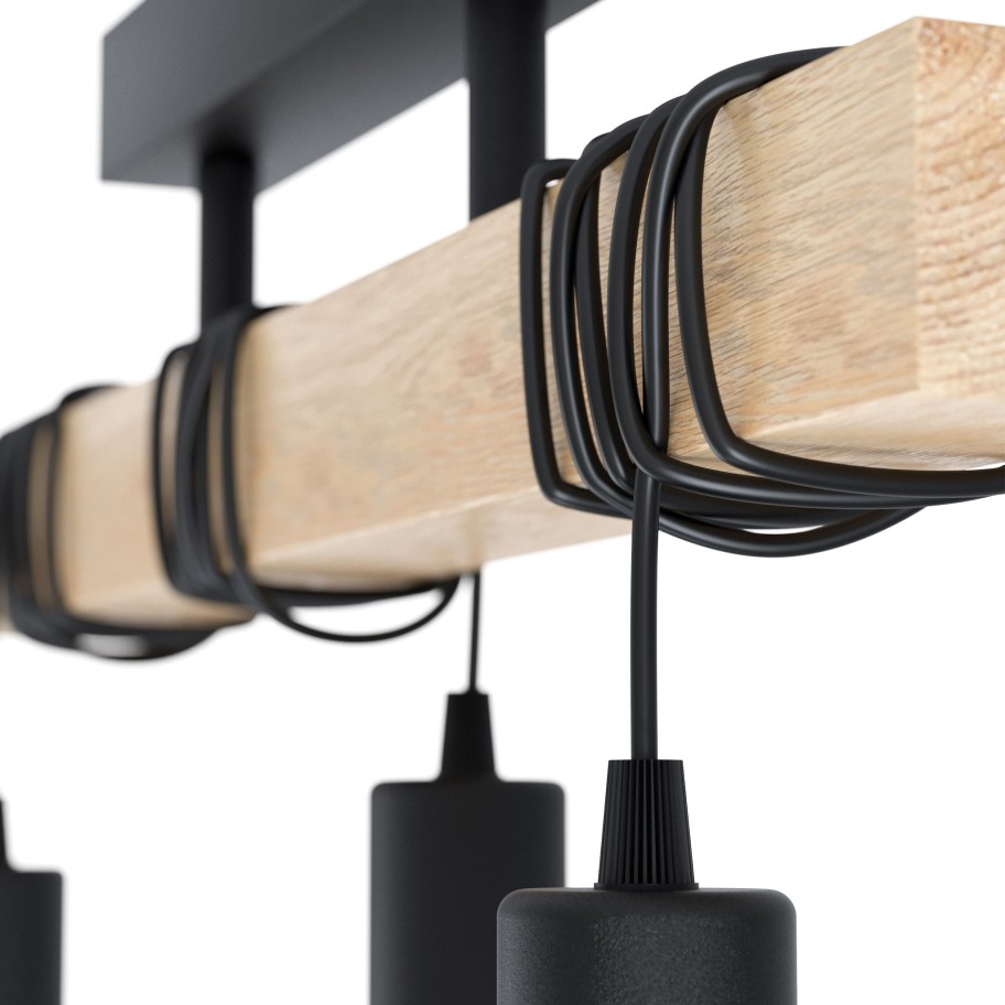 Candeeiro Suspenso de Teto 3xE27 60W Eglo Townshend