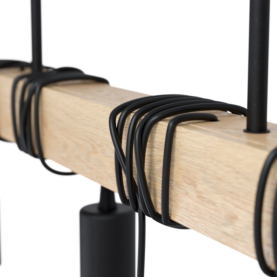 Candeeiro Suspenso de Teto 4xE27 60W Eglo Townshend
